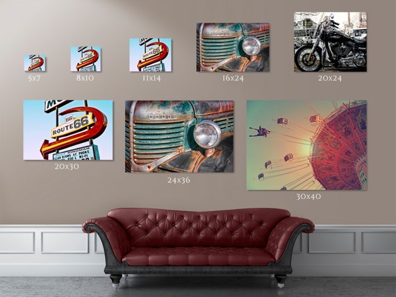 Route 66 Motel Sign Route 66 Decor Mid Century Modern Motel Sign
