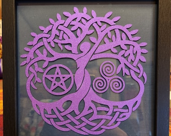 Goddess Tree Vinyl Wall Art