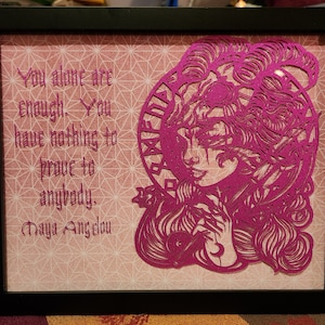 Valkyrie Warrior Goddess-Vinyl Wall Art