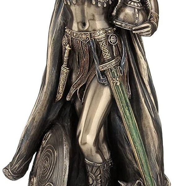 10.5" Norse Goddess Freya Viking Statue Sculpture