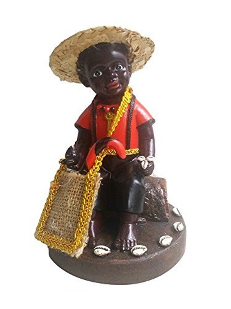 6 Baby Elegua Statue Figurine Santeria Yoruba Orisha Etsy