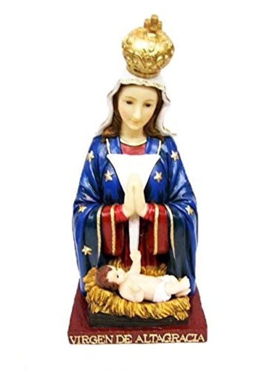 7 Nuestra Señora Virgen De Altagracia Statue Figurine Etsy