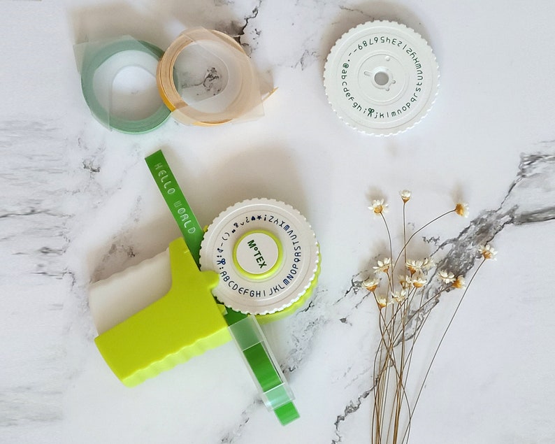 Motex Embossing Label Maker & Embossing Machine Tape Writer Etsy UK