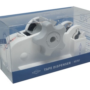 MTX-03 MINI Tape Dispenser - 1in Core Tapes, Automatic Tape Cutter with Watermill Tech - Floral Tape - Office Tape - Self Cutting Tape image 6