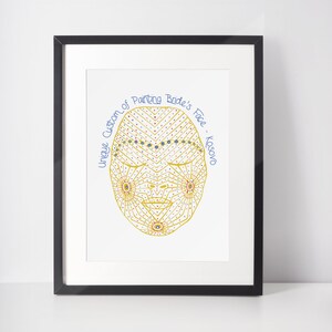 Unique Custom of Painting Bride&#39;s Face - Kosovo / Traditional ritual / Kosovo Heritage / Albania / Kosova / Portrait, Face of Bride