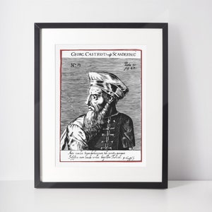 Gjergj Kastrioti - Skenderbeu - Georg Castriotus vulgo Scanderbeg - Albanian Hero