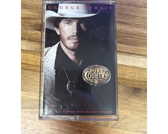 Casete de la banda sonora original de la película Pure Country de George Strait