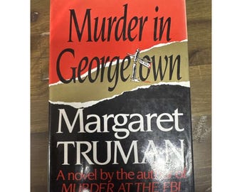 Asesinato en Georgetown de Margaret Truman 1986 Arbor House HC DJ