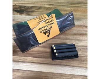 Lote de 4 chips IC DRAM CMOS Toshiba TC524256Z-10 de 256 K x 4 (Japón)