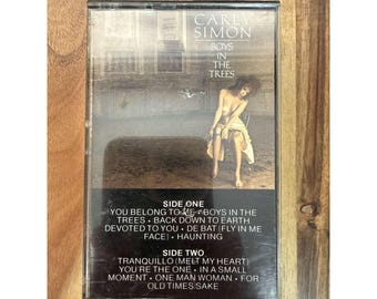 Cinta de casete Carly Simon Boys in the Trees, 1978, Elektra TC-5128