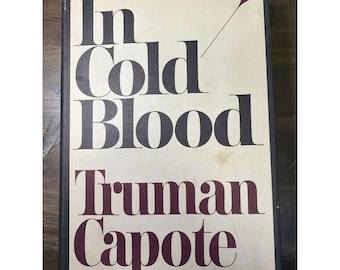 A sangre fría Truman Capote 1965 Edición Random House Book Club HC