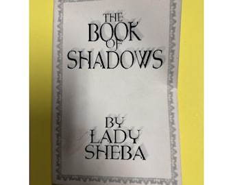 El libro de las sombras de Lady Sheba 2001 4.ª edición Llewellyn PB