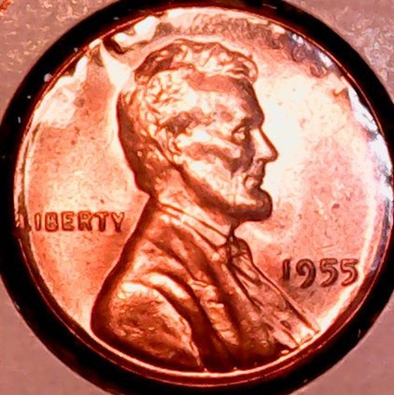 Uncirculated Red 1950 Philadelphia Mint Copper Lincoln Wheat Cent