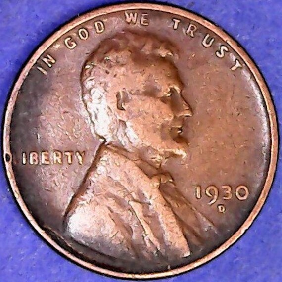 1938 Plain Lincoln Wheat Penny Number G18 in Fine condition    .... Thanks for looking