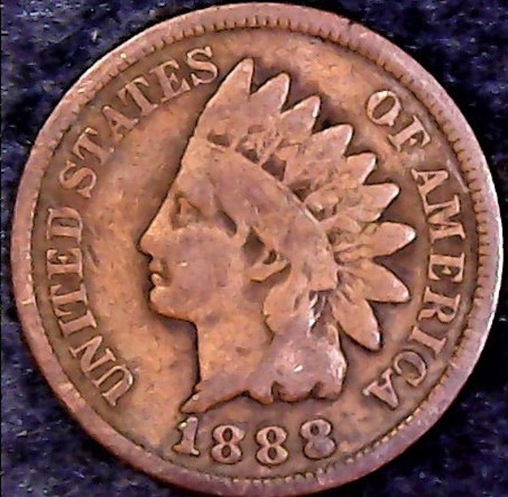 1888 Indian Head Penny