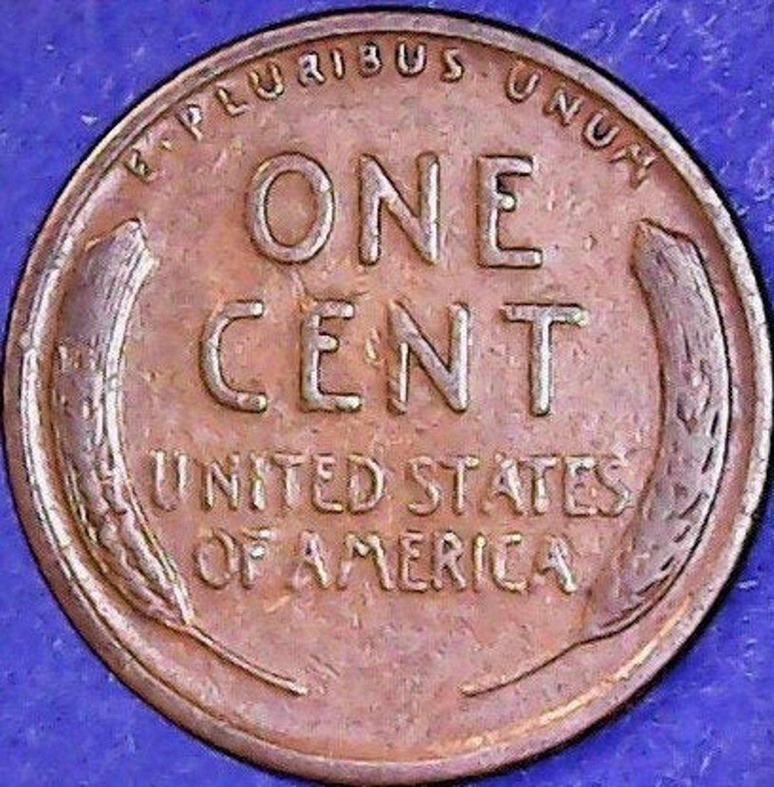 1919 Plain Lincoln Wheat Penny No Mint Mark Number G21 in Fine Etsy