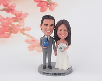 Funny wedding cake topper, funny wedding cake topper for best friends, personalized funny wedding cake topper, unique wedding cake topper