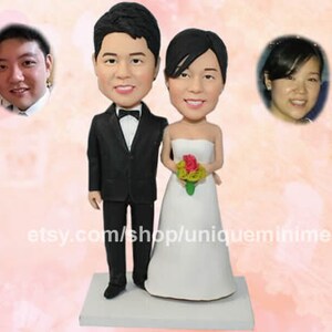 Vintage bride and groom, cake topper, wedding cake, wedding cake decoration