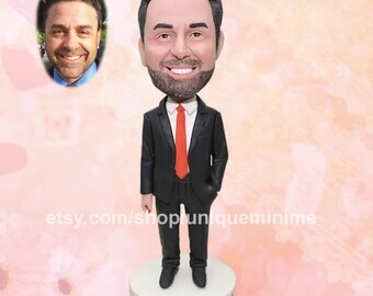 custom bobblehead doll. Valentines Day gift for Husband. Husband Birthday. Anniversary gift. funny bobblehead doll