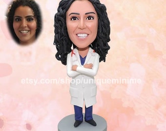 SALE - Custom Bobblehead dolls - Bobblehead dolls - Personalized Bobblehead - Secret Sister Gift - Birthday Gift - Mother's Day Gift