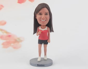 personalized bobblehead, personalized bobblehead for her, personalized bobblehead for best friend's birthday, personalized bobbleheads