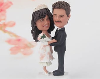 Rustic Cake Topper - Personalized Monogram Cake Topper - Mr and Mrs - Cake Decor - Bride and Groom
