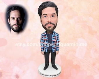 Custom Bobblehead doll Personalized Bobblehead doll Set Groomsmen Gift Set