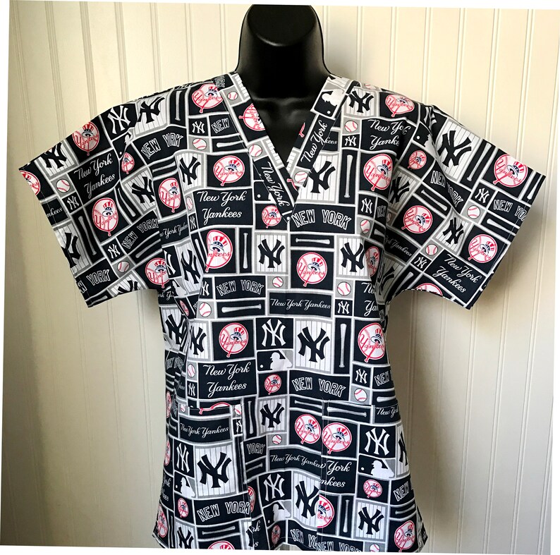 MLB New York Yankees blocked Baseball Medical Nursing Etsy