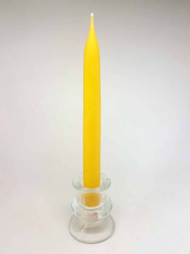Hand-Dipped Taper Candles 8 / 9 100% Pure Canadian Beeswax image 8