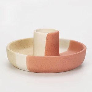 Nordic Hygge style Ceramic Candlestick Holder image 8