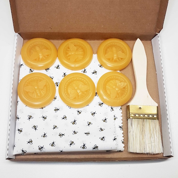 DIY Beeswax Food Wrap Kit- Eco-Friendly - Zero waste- Food Safe - Reusable *** FREE SHIPPING***