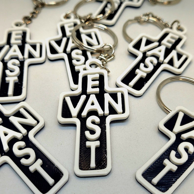 EastVan Cross Keychain Free Shipping image 1