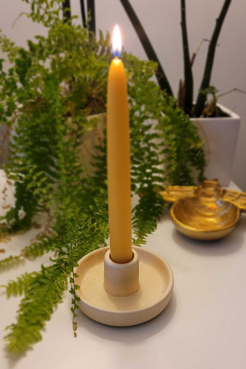 Nordic Hygge style Ceramic Candlestick Holder image 9