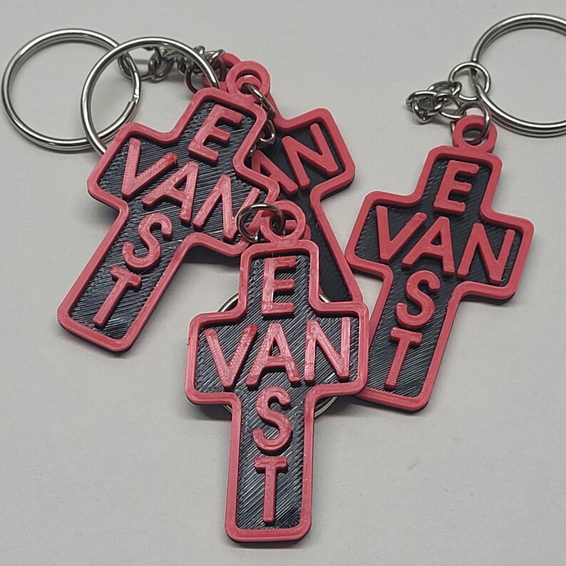 EastVan Cross Keychain Free Shipping image 2