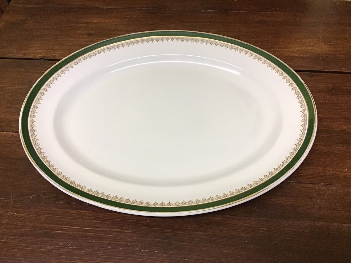 Large Oval Serving Plate Losel Ware Keeling & Co Ltd Etsy UK