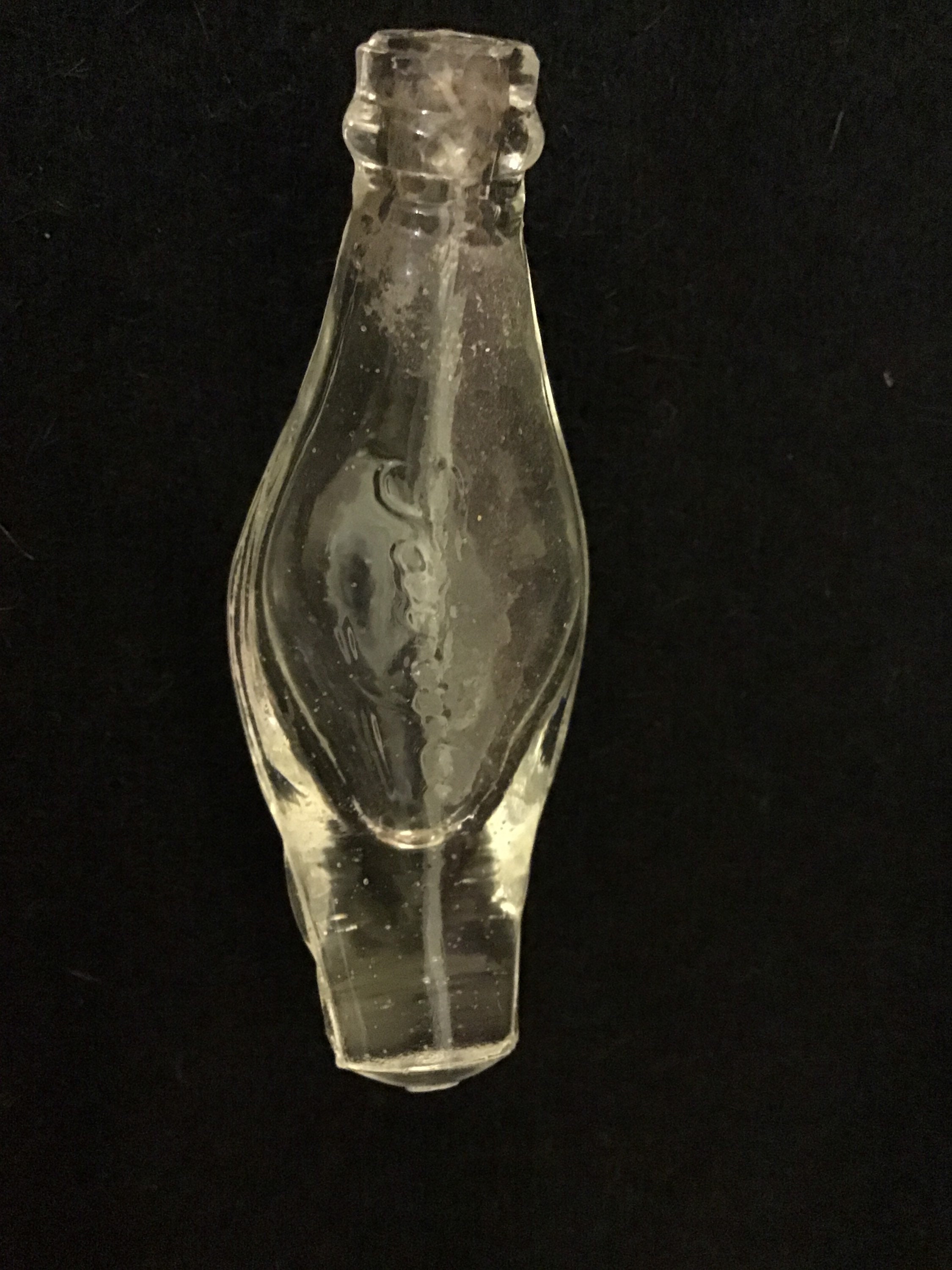 Antique glass miniature baby doll feeding bottle Etsy