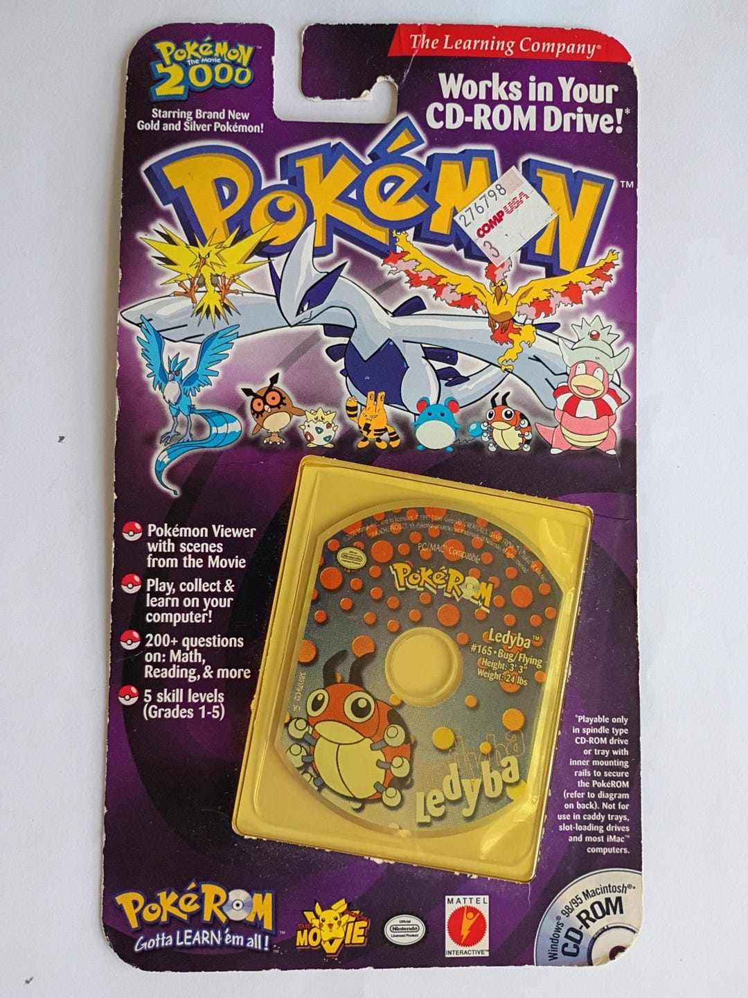pokemon trading card game cd rom Base Set 2 Opening A *VINTAGE* Base Set