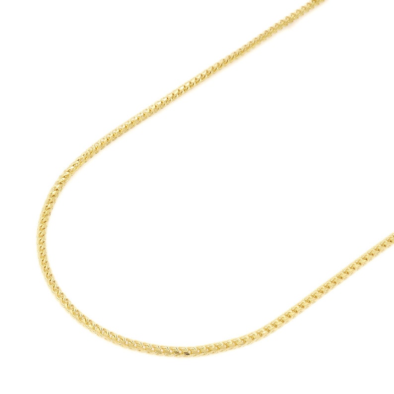 925 Sterling Silver 3mm Franco Box Link Lobster Clasp Chain Necklace 26/"