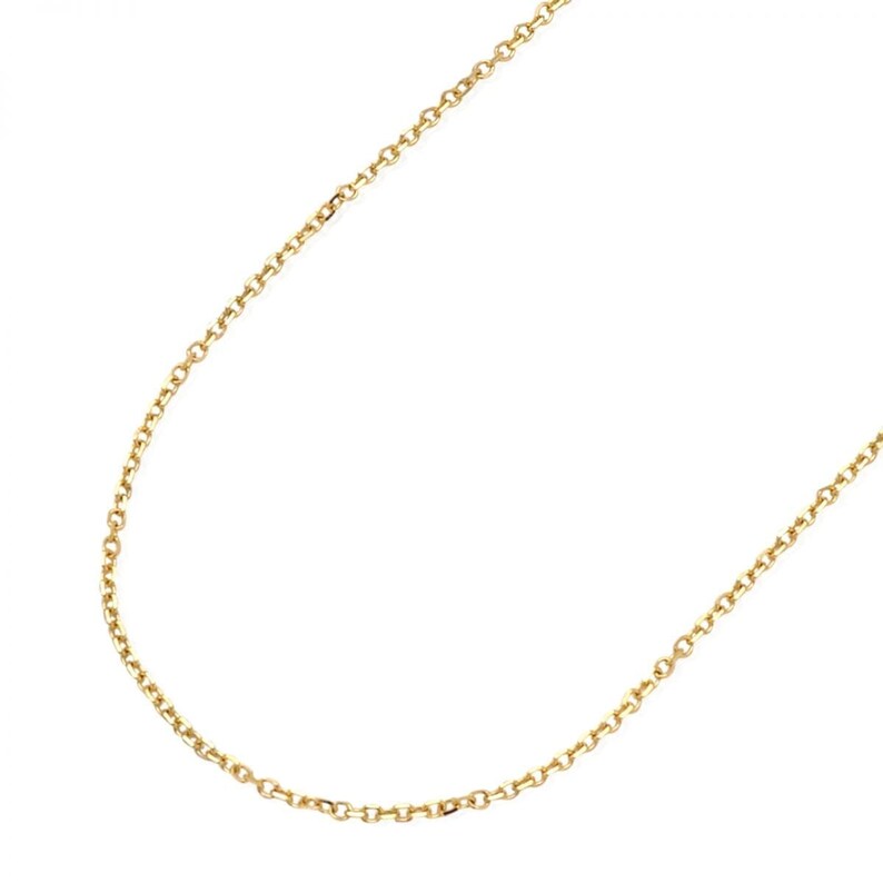 14k Tri-color Gold Boy Kid/'s Pendant Cable Chain Necklace 16 18