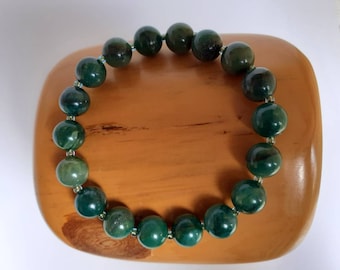 African jade bracelet