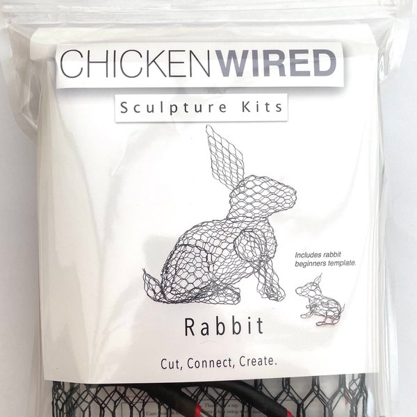 Kit de sculpture ChickenWired - Lapin & Lapin débutants