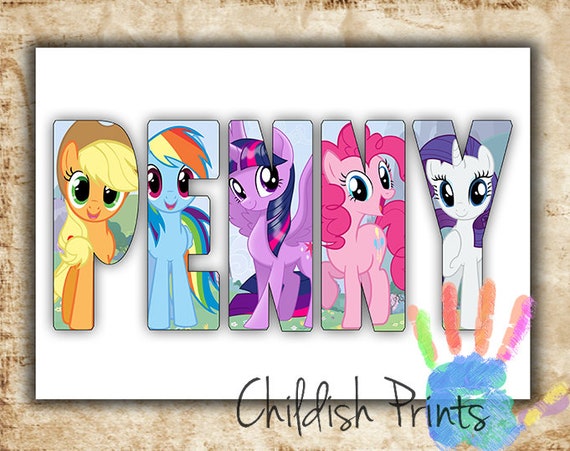 My little pony names, My little pony poster, My little pony drawing