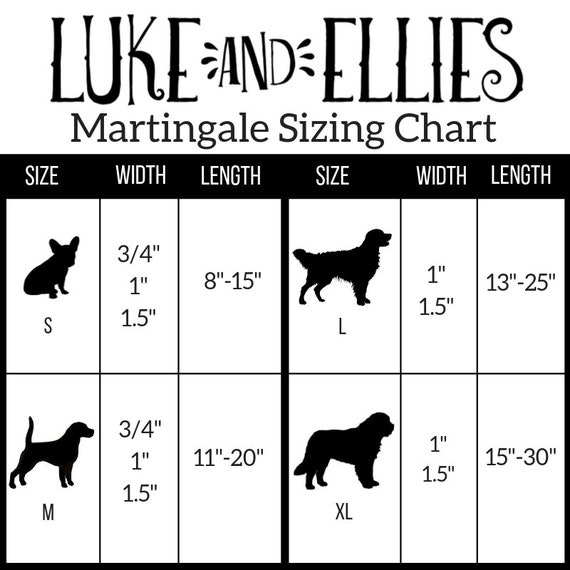 Dog Chain Collar Size Chart