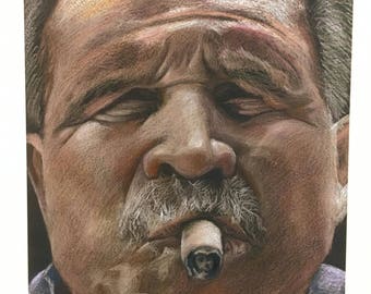Mike Ditka Portrait