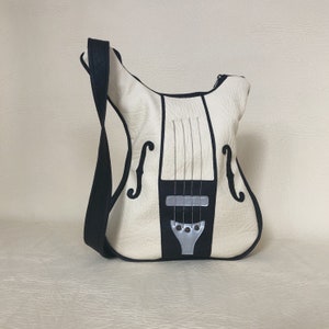 Geige Leder Crossbody Taschen für Frauen, Teenager Geschenk Leder Hobo Bag, Geldbörse Strap Crossbody, handgefertigte Leder Umhängetasche