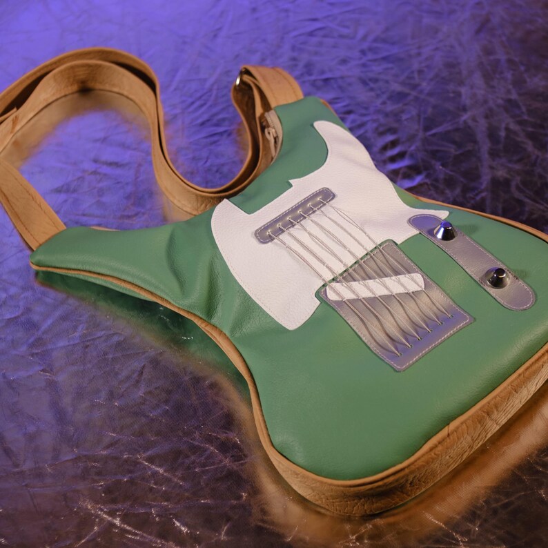 Electric guitar bag strap perfect cool stuff gift for music lover or teenage girls
