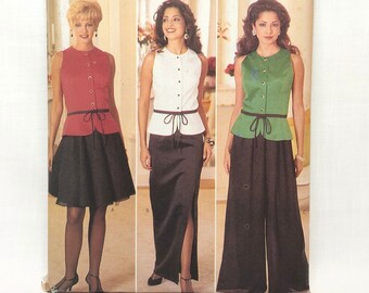 Butterick 4295 Pattern for Misses' Top, Skirt & Pants, Jessica Howard, Size 18-22