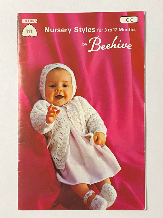 Vintage Knitting & Crochet Pattern Book Patons Beehive 111 Etsy