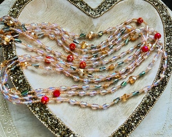 Prissy Pink Luxury Crystal Waistbeads