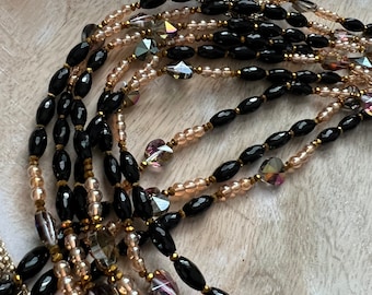 Onyx Luxury Crystal Waistbeads